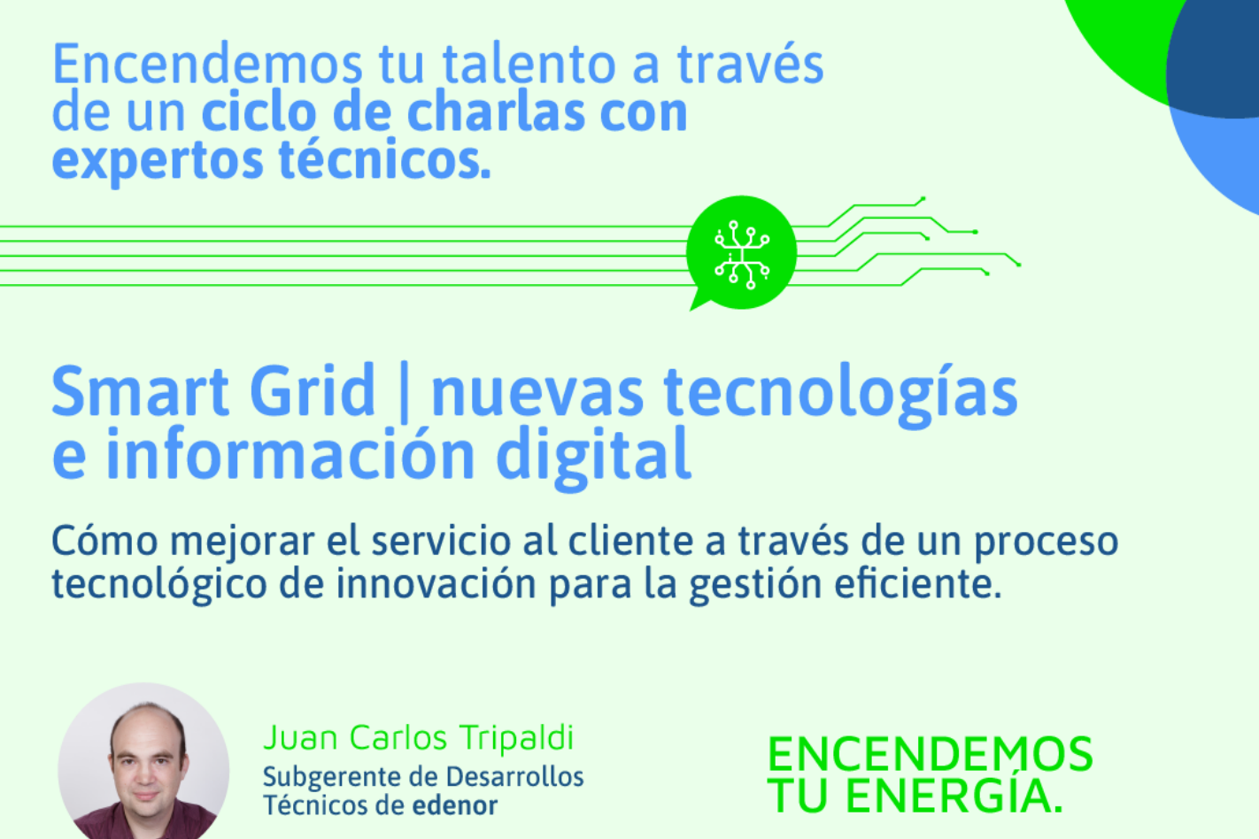 UTN y Edenor te invitan a "Smart Grid - Nuevas Tecnologías e información digital"