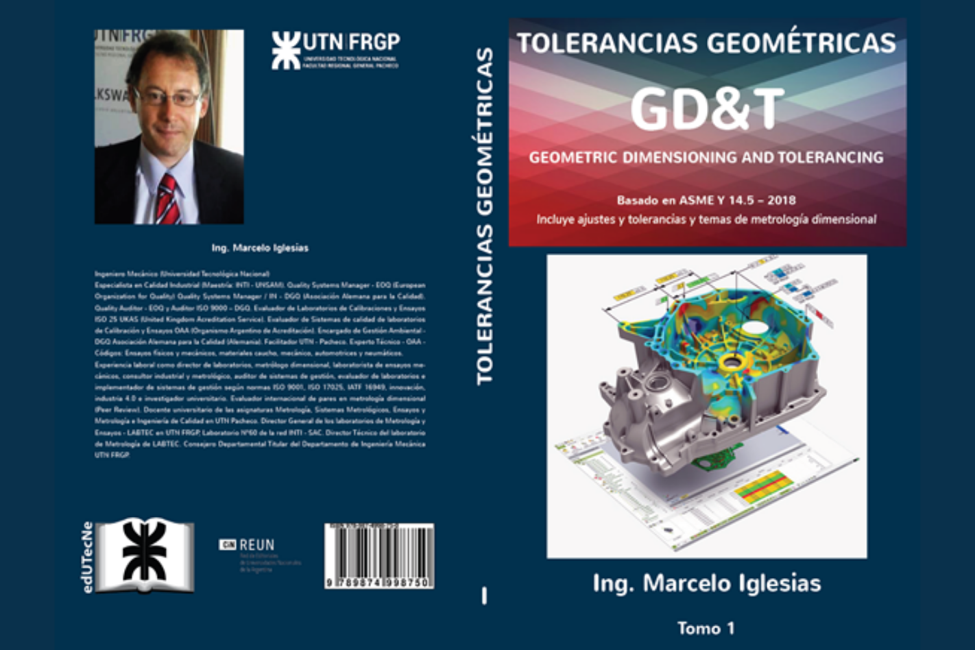 El Ingeniero Marcelo Iglesias presenta su libro sobre Tolerancias Geométricas